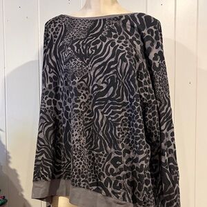 Women’s Torrid Animal Print Long Sleeve Top